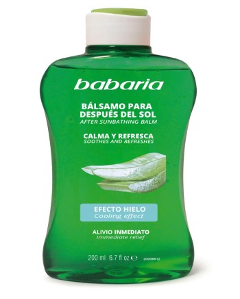 BALSAMO PARA DESPUES DEL SOL EFECTO HIELO ALOE